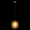 Стеклянный подвесной светильник Hive 10425 Grey форма шар серый Loft It