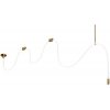 Подвесной светильник Thread 10388B Brass белый Loft It