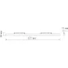 Трековый светильник Line DL20601WW16B белый Трековый светильник Line DL20601WW16B белый