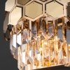 Хрустальный настенный светильник Ariana 10124/2 цвет золото Eurosvet