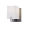 Стеклянный настенный светильник Qubica 805610 куб белый Lightstar