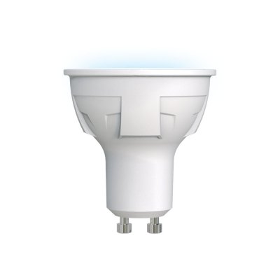 Лампочка светодиодная  LED-JCDR 6W/NW/GU10/FR PLP01WH картон Uniel