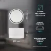 Точечный светильник  OL30 WH белый цилиндр ЭРА