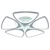 Потолочная люстра Anina 6079-105 белая Rivoli