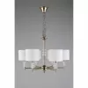 Подвесная люстра Franula APL.724.03.06 цилиндр белая Aployt