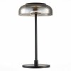 Стеклянный интерьерная настольная лампа Lazio SL6002.404.01 серый ST Luce