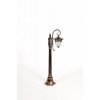 Стеклянный наземный фонарь KRAKOV 1 L 87207L/18L/PartA Gb прозрачный Oasis Light