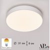 Потолочный светильник Toscana 3315.XM302-1-328/18W/3K White белый круглый APL LED