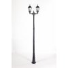 Стеклянный наземный фонарь ASTORIA 2M 91410MA 21 Bl ромб прозрачный Oasis Light