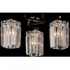 Стеклянная потолочная люстра June 1062-303 прозрачная цилиндр Rivoli
