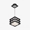 Стеклянный подвесной светильник Киото CL133111 куб белый Citilux