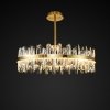 Хрустальная потолочная люстра  Laurent-B01 прозрачная цилиндр ImperiumLoft