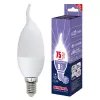 Лампочка светодиодная Norma LED-CW37-9W/6500K/E14/FR/NR Volpe