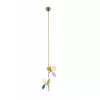 Стеклянный подвесной светильник Matisse 10008/2P mult форма шар белый Loft It