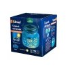 Стеклянный уличный подвесной светильник  USL-M-210/GN120 BLUE JAR цилиндр Uniel