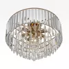 Хрустальная потолочная люстра Leonna CL320182 прозрачная Citilux
