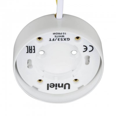 Точечный светильник  GX53/FT WHITE 10 PROM Uniel