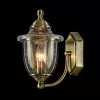 Стеклянное бра Zeil H356-WL-01-BZ прозрачное Maytoni