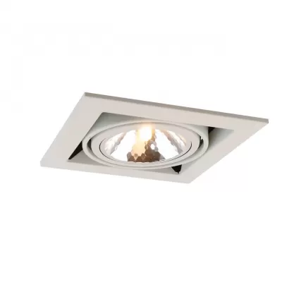 Точечный светильник Cardani Semplice A5949PL-1WH Artelamp встраиваемый