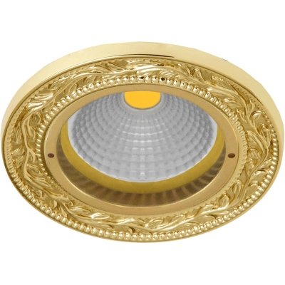 Точечный светильник Paris Flat And Round FD1027ROB Fede желтый