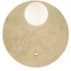 Стеклянный настенный светильник Earthy SL1194.421.01 форма шар белый ST Luce