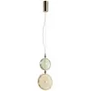 Стеклянный подвесной светильник Caramella 5412/13LC круглый желтый Odeon Light