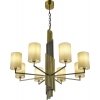 Подвесная люстра Gloria SL1638.303.08 цилиндр серая ST Luce