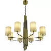 Подвесная люстра Gloria SL1638.303.08 цилиндр серая ST Luce