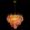 Стеклянная подвесная люстра Lolly 10492/600 Pink Loft It