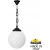 Уличный светильник подвесной GLOBE 300 G30.120.000.AYF1R белый форма шар Fumagalli