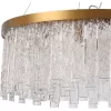 Стеклянная подвесная люстра Frostyle 2155/05/12P прозрачная Stilfort
