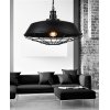 Подвесной светильник Arigio LDP 6862-450 BK конус черный Lumina Deco