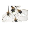 Стеклянный подвесной светильник Satturo SLE103103-06 форма шар прозрачный Evoluce