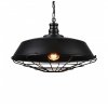 Подвесной светильник Arigio LDP 6862-450 BK конус черный Lumina Deco