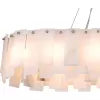 Подвесная люстра Spanish Stone 2197/05/18PL белая Stilfort