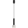 Подвесной светильник Delta 2362-1 BK+WH белый цилиндр iLedex