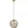 Подвесной светильник Fermo 724212 форма шар цвет золото Lightstar