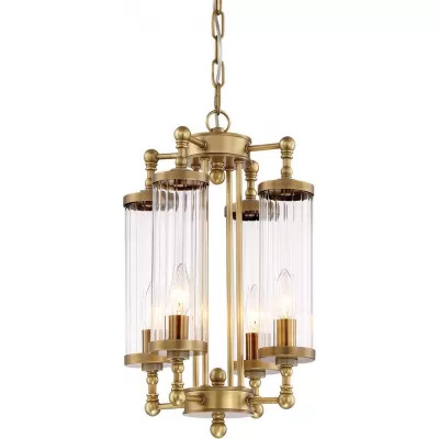 Подвесная люстра Regis BC404-4 brass DeLight Collection