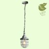 Стеклянный подвесной светильник Northport GRLSP-9524 цилиндр прозрачный Loft