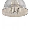 Стеклянная подвесная люстра  LDP 6821-4 CHR Lumina Deco