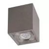 Потолочный светильник уличный Levi 7187 куб серый Mantra