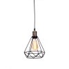 Подвесной светильник Cobi LDP 11609-1 BK черный Lumina Deco