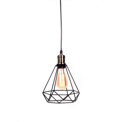 Подвесной светильник Cobi LDP 11609-1 BK Lumina Deco