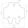 Стеклянный уличный светильник подвесной LD-JP LD-JP02 белый LD-Lighting Стеклянный уличный светильник подвесной LD-JP LD-JP02 белый LD-Lighting