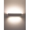 Настенный светильник Lucas 710/1 BIA белый Lampex