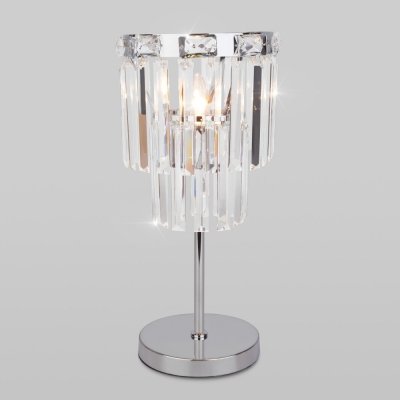 Интерьерная настольная лампа Elegante 01136/1 хром Eurosvet
