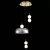 Стеклянный подвесной светильник Ode SL6112.203.21 форма шар белый ST Luce Стеклянный подвесной светильник Ode SL6112.203.21 форма шар белый ST Luce