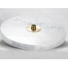 Стеклянный торшер  LSP-0614 форма шар белый Lussole