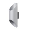 Настенный светильник Wera 593/K POP серый цилиндр Lampex