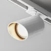 Трековый светильник Lipari TR087-1-GU10-W цилиндр белый Maytoni